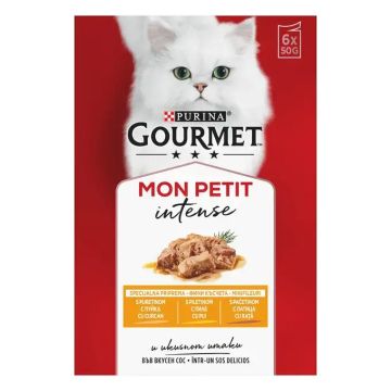 Gourmet mon petit пиле пуйка патица 50г пауч