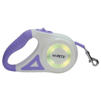 Flash Автомат. повод S 3см/15кг светещ,с фенерче