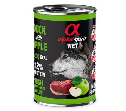 Alpha spirit 400 g патица с ябълки