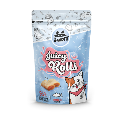 Bandit juicy rolls 40g salmon