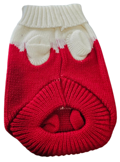 Коледен пуловер апликация сърце