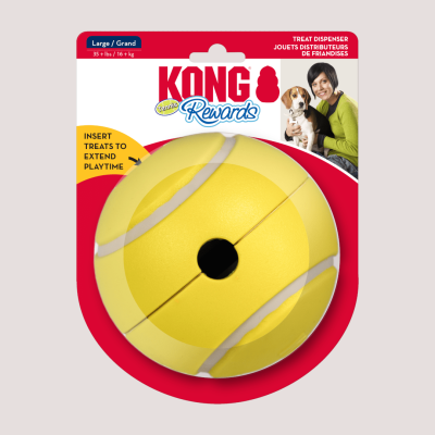 Тенис топка за награди 14 см  KONG