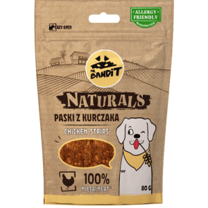 Bandit naturals stripes 80g chicken