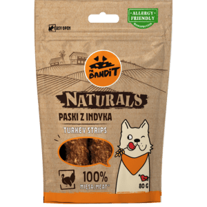 Bandit naturals stripes 80g turkey