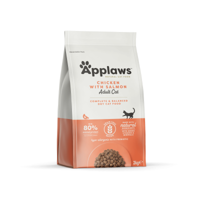 Applaws 2 kg 80% пиле, сьомга и пребиотик