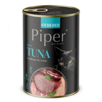 Piper Cat за кастрирани с риба тон, 400 g
