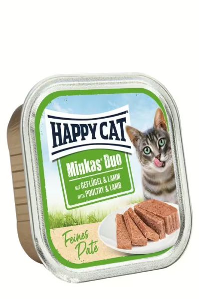 Happy cat - пастет пиле и агне 100 g