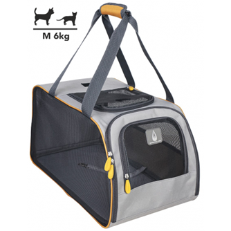 Уалней-М - чанта /сиво и жълто/