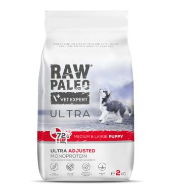 Raw Paleo Ultra Beef Medium - големи породи 2 kg