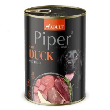 Piper Adult с патица и круша, 400г.