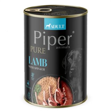 PIPER PURE -  агне и спанак, 400 g