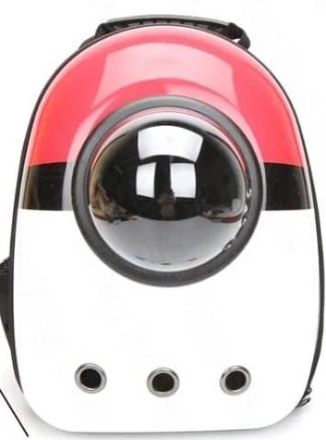 Чанта Миньон  43х30х22 бяла с червено