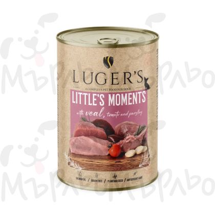Luger`s-за дребни породи,с телешко и домати,400g