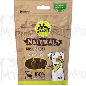Bandit naturals stripes 80g goat