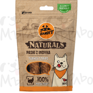 Bandit naturals stripes 80g turkey
