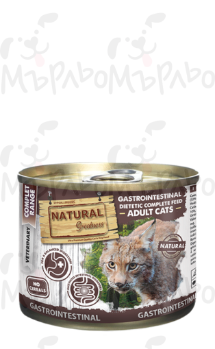 Natural Greatnes vet Gastro за котки  200 г