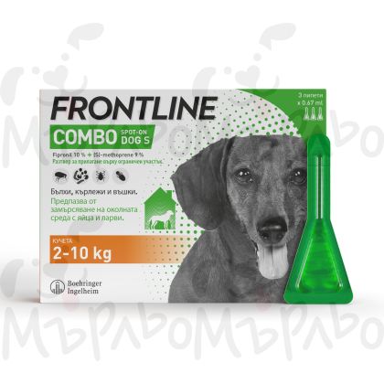 Frontline Combo / Фронтлайн комбо 2-10 кг - спот он