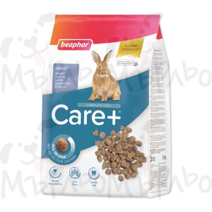 Care + храна за възрастни зайци 1.5 kg