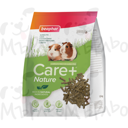 Care + nature храна за морски свинчета,1.5 kg