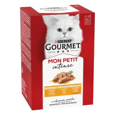 Gourmet mon petit пиле пуйка патица 50г пауч