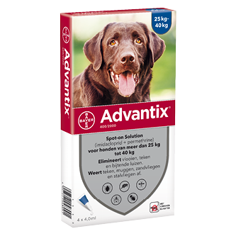 Адвантикс спот-он куче до 40 кг 4 пипети Адвантикс спот-он куче до 40 кг