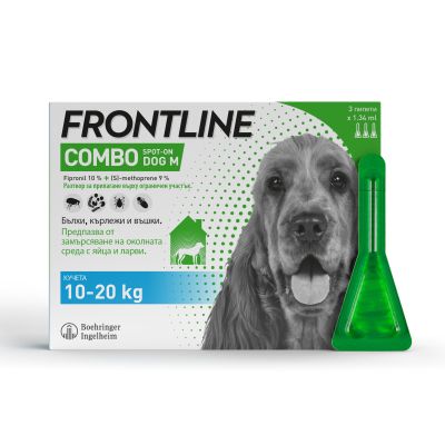 Frontline Combo / Фронтлайн комбо 10-20 кг - спот он