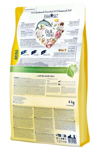 Happy Dog  0.8 kg F/V Мини Лайт