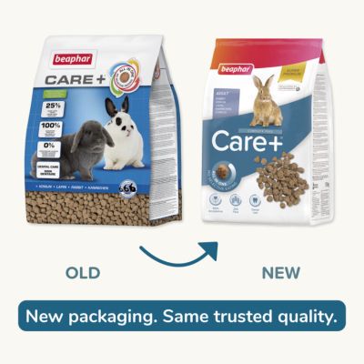 Care + храна за възрастни зайци 1.5 kg